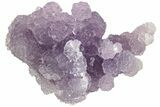 Purple, Sparkly Botryoidal Grape Agate - Indonesia #209070-1